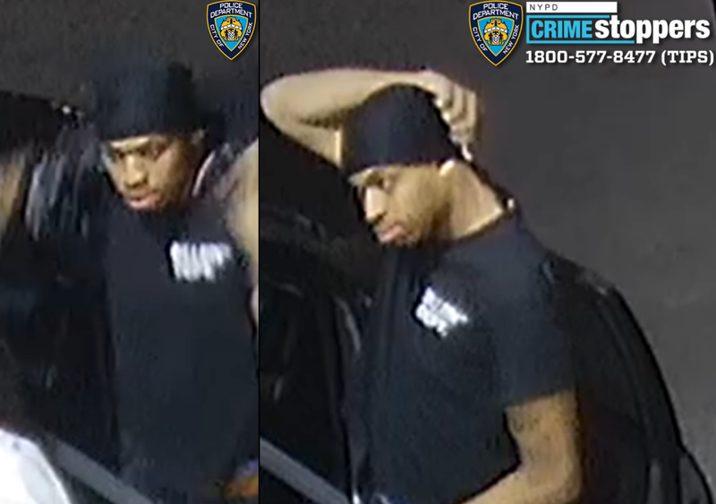 Images released Friday show one of the suspects wanted in the case