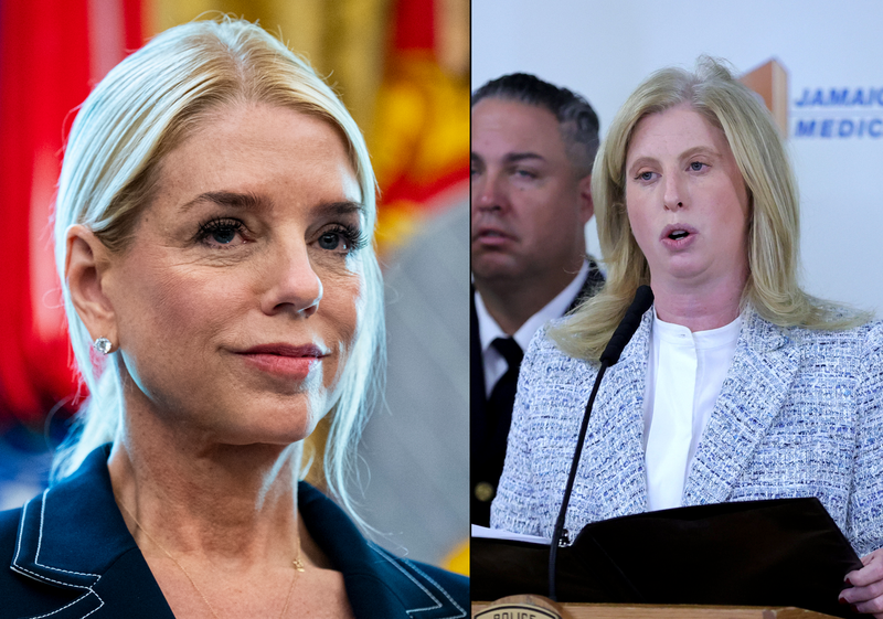 Bondi and Tisch met for 30 minutes at NYPD headquarters in Manhattan on Monday