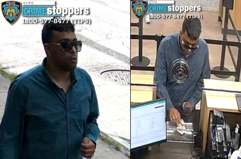 The suspect took the $37 and fled on Queens Boulevard, police said