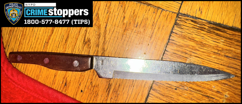 A knife was recovered at the scene, police said