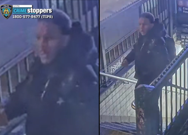 Police are searching for a suspect who allegedly stabbed a man in the back at the Broadway–Lafayette Street station on Wednesday