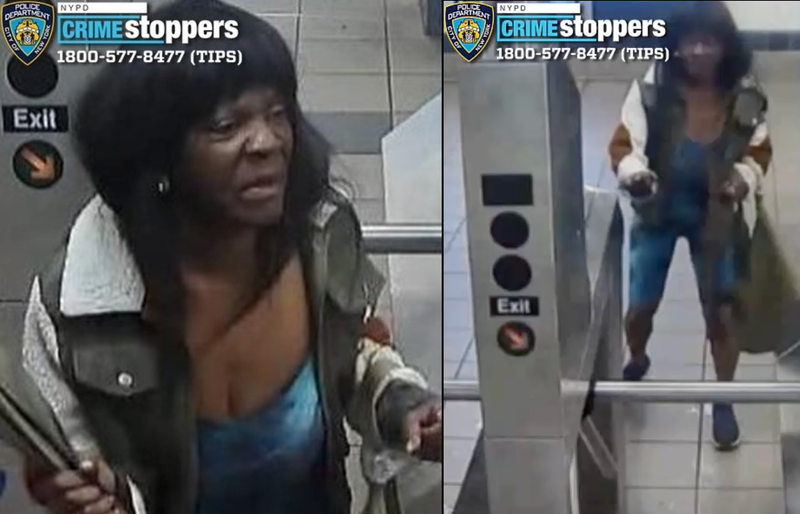 aSurveillance video shows the suspect in the May 4 attack in Bushwick
