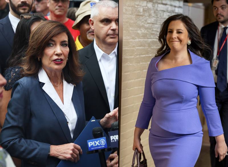 Kathy Hochul has expanded her lead over potential gubernatorial challenger Elise Stefanik, a new poll found