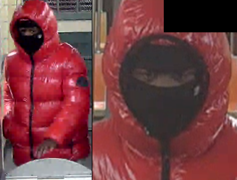 Police are searching for a man in connection with a violent mugging on an N train in Gravesend on Saturday, Feb. 7