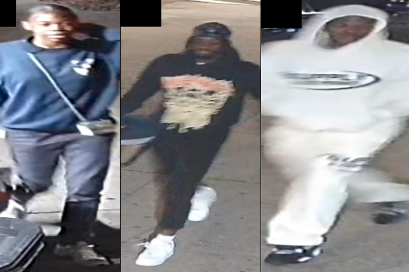 Police are searching for three suspects after a woman was robbed of her AI glasses on a Harlem street