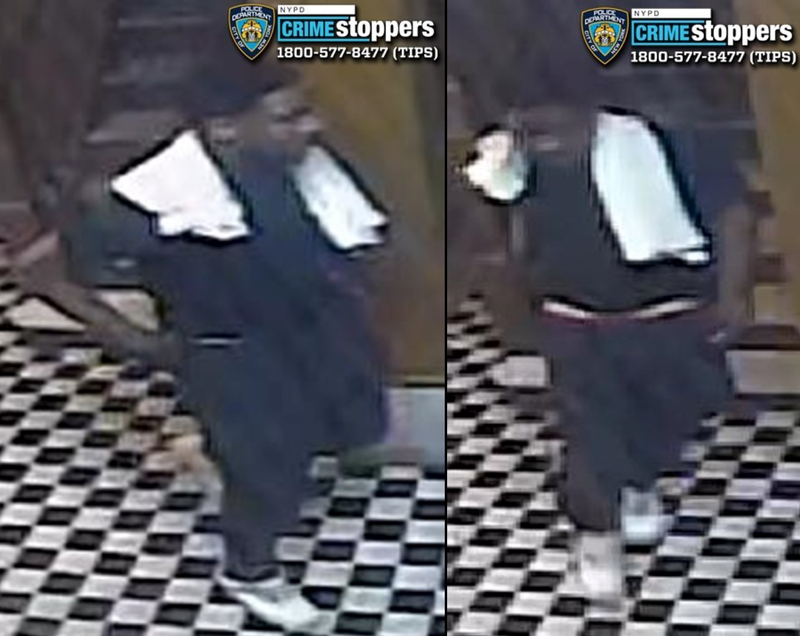 Police are searching for a man who allegedly raped a woman in the Bronx on Sunday morning