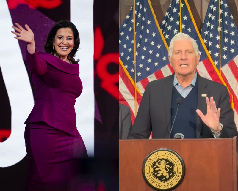 Nassau County Executive Bruce Blakeman said Friday that he’s considering a run for governor as fellow New York Republican Elise Stefanik, the upstate U.S. representative, launched her bid to challenge Gov. Kathy Hochul