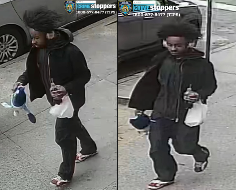 Police are searching for a man who snatched a senior's cane in broad daylight in the Bronx on April 21