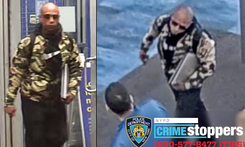 Police said a laptop thief threatened a worker with a knife at the Best Buy on W. 23rd Street in the Flatiron District on April 23