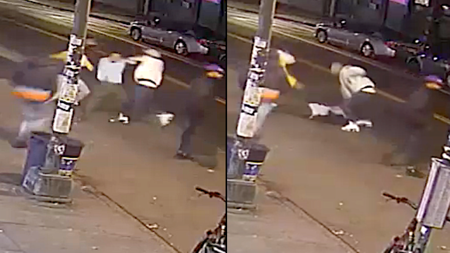 VIDEO: Victim chased into street, beaten in Williamsburg robbery