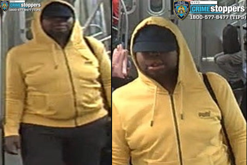 Police believe a woman stole from the same victim less than two hours before the sex attack