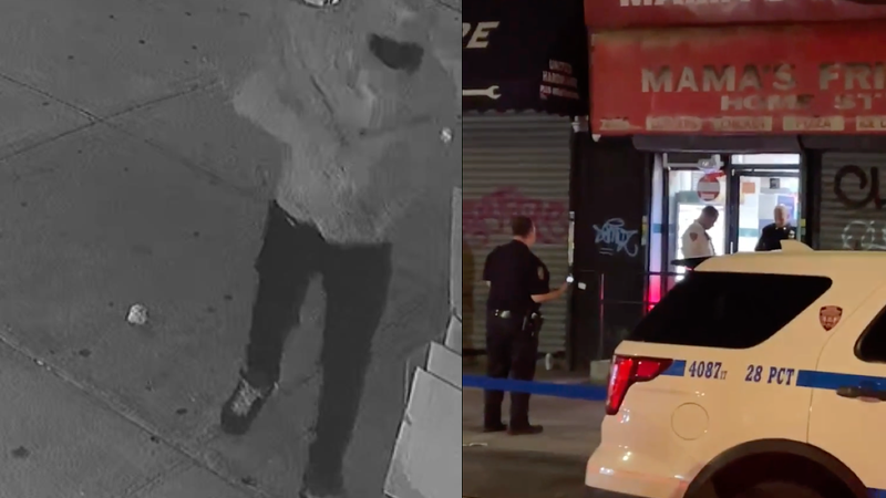 Police search for suspect in shooting of boys, 13 and 16, at Harlem restaurant