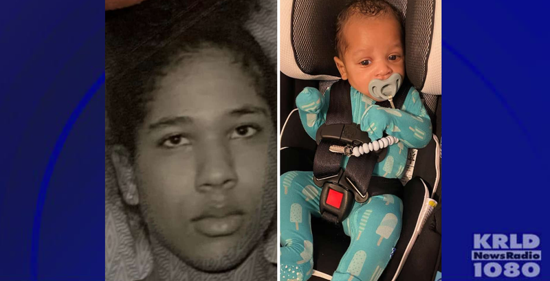 23-year-old Abigail Margaret Williams, left, and 15-week-old Xyavier Calliste