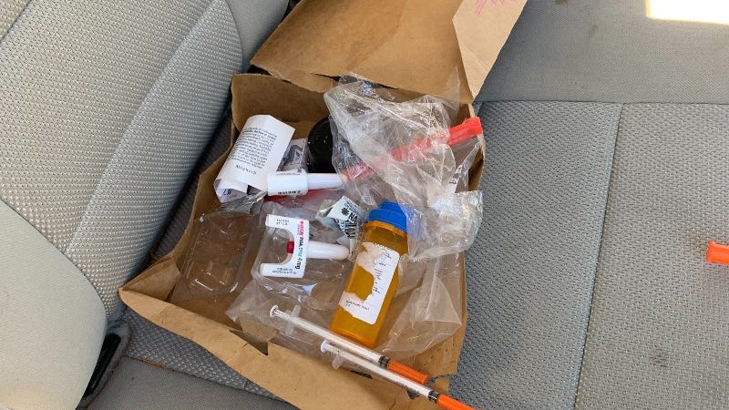 3 facing charges in Northern Michigan after trooper clocks car going 104 mph; driver switched seats, had baggie of fentanyl in sock