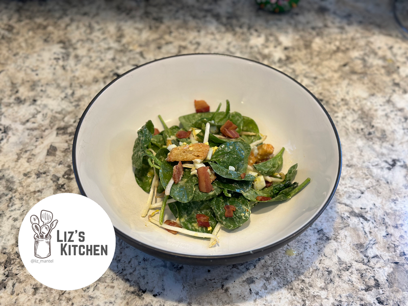 Bacon Dressing Salad