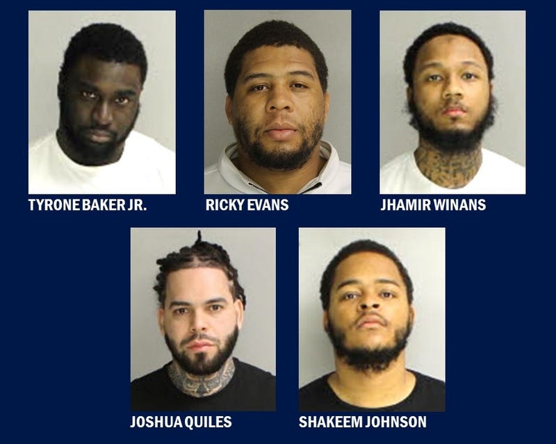 Five suspects charged after the Montgomery County District Attorney's Office busted what it calls a multi-state drug ring.