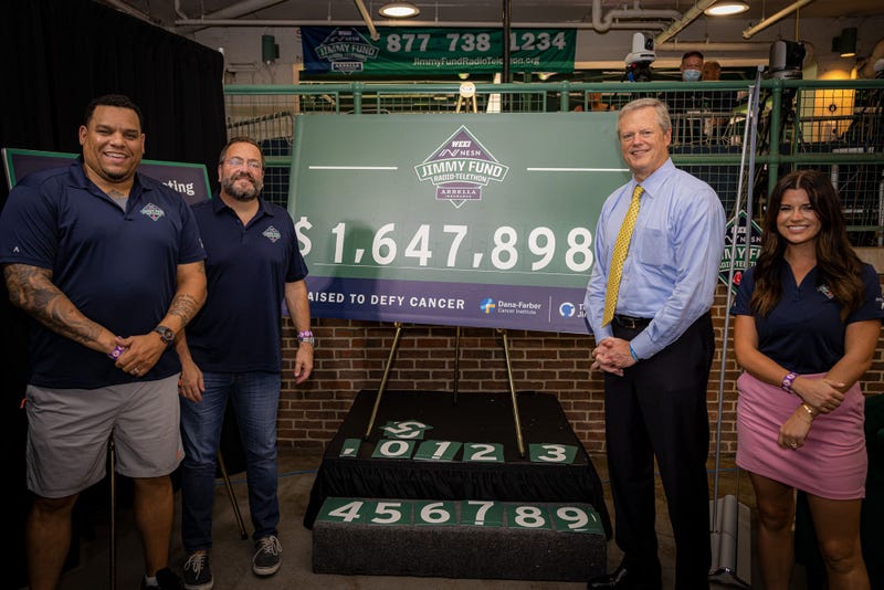 Governor Charlie Baker with The Greg Hill Show