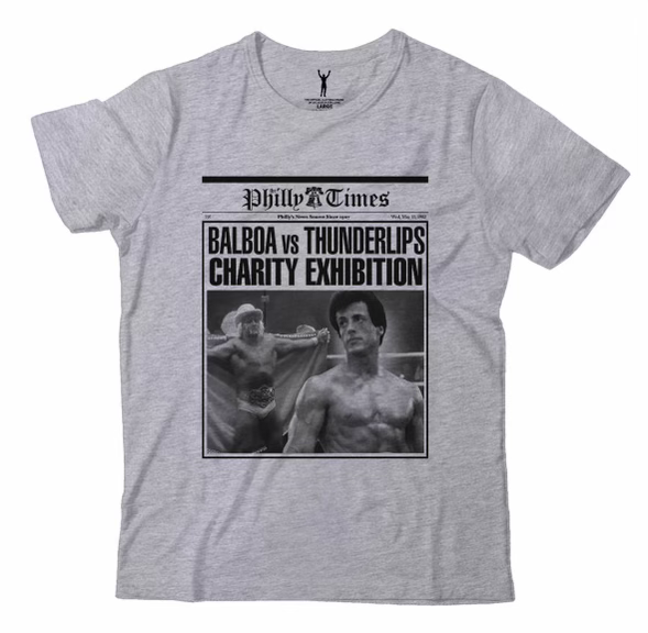 Hulk Hogan/Sylvester Stallone t-shirt