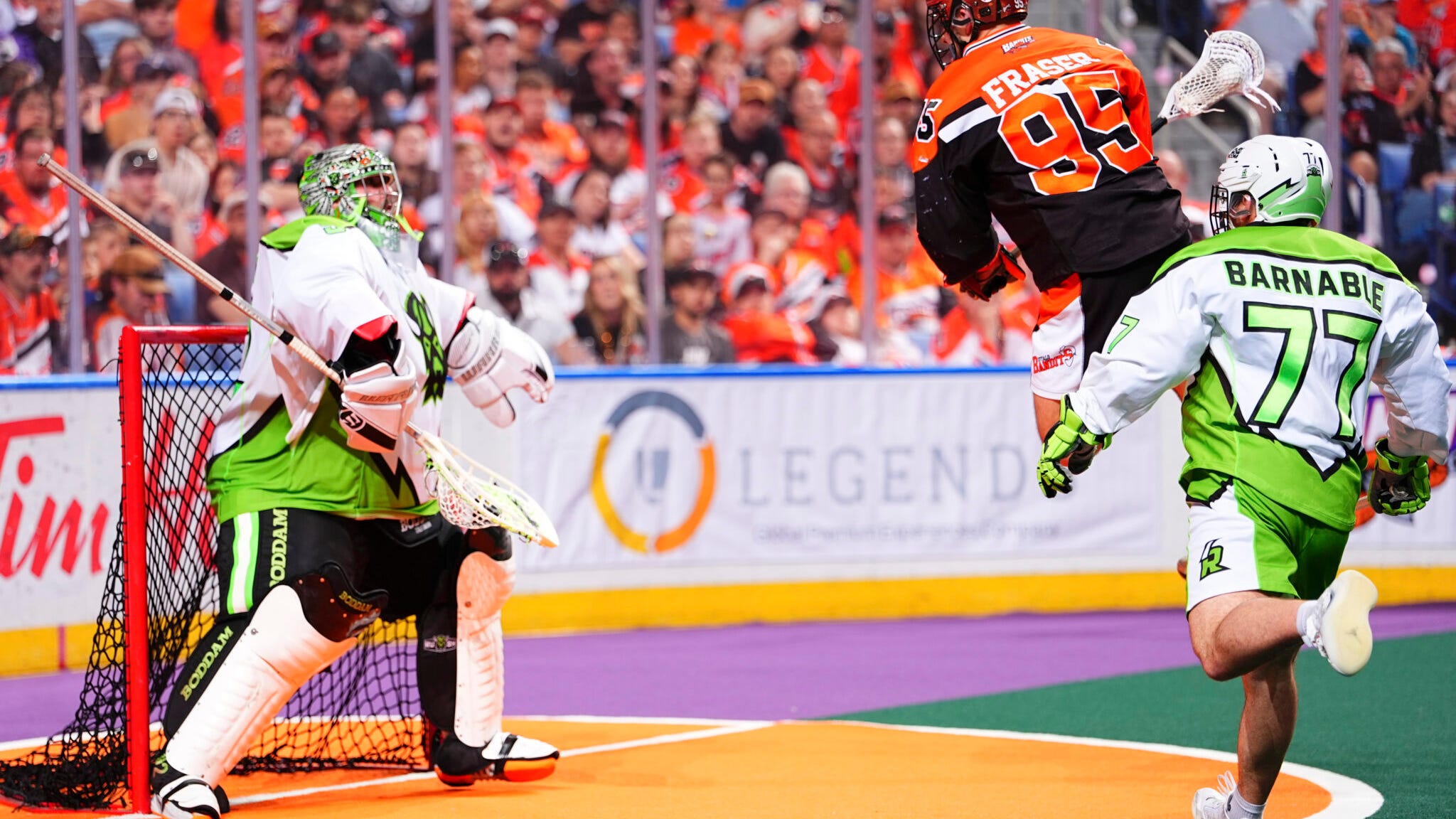 Bandits ready for Game 3 of NLL Finals on Saturday