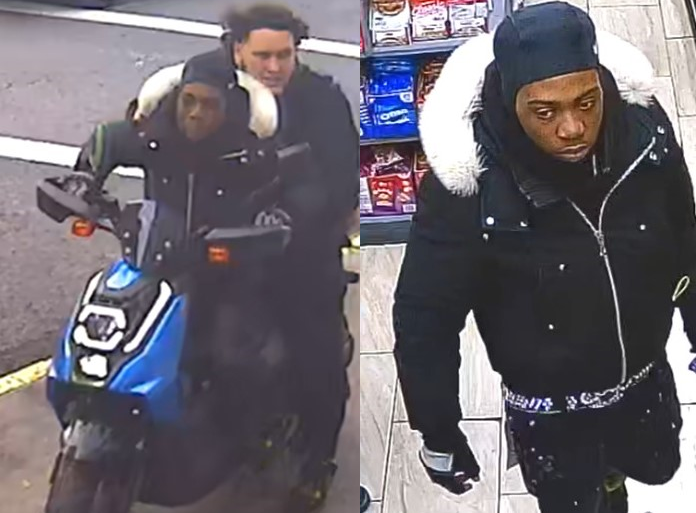 Police have released photos of suspects in a string of robberies across Manhattan this month.