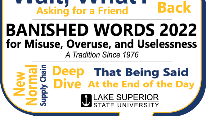 "Wait, what?" tops Michigan college's annual list of misused, overused and useless phrases