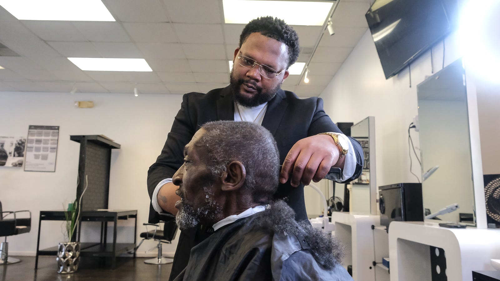 Upper Darby barbershop owner doing his part to keep gun violence in check
