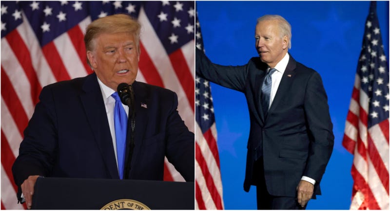 Joe Biden, Donald Trump