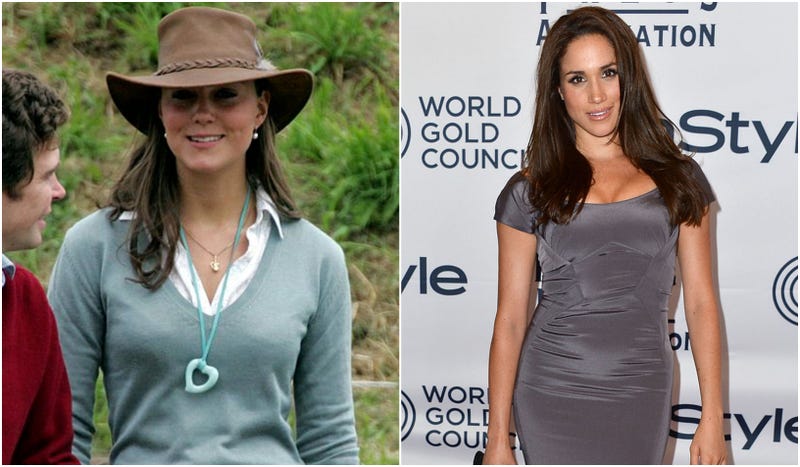 Kate Middleton and Meghan Markle