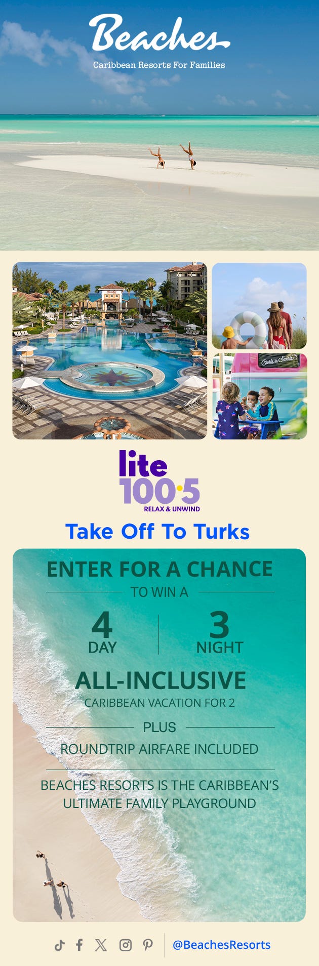 Beaches Caribbean Resorts For Families