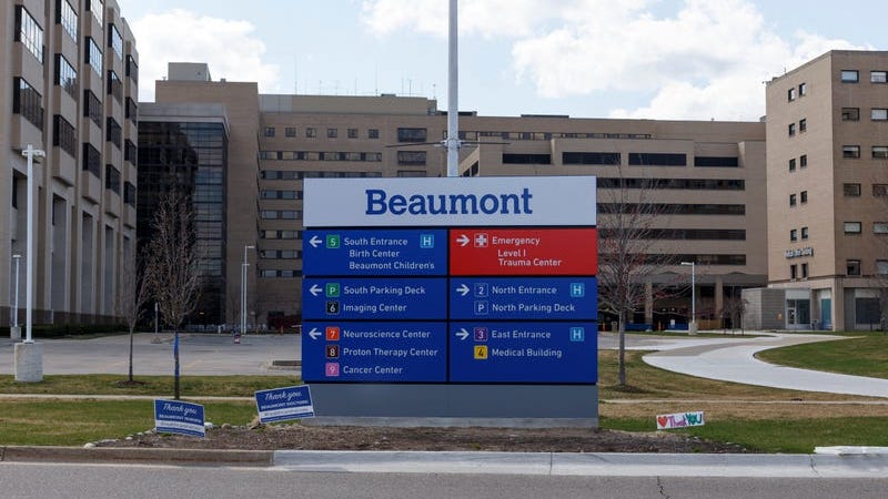Beaumont Health says it's at breaking point when it comes to patients and COVID-19