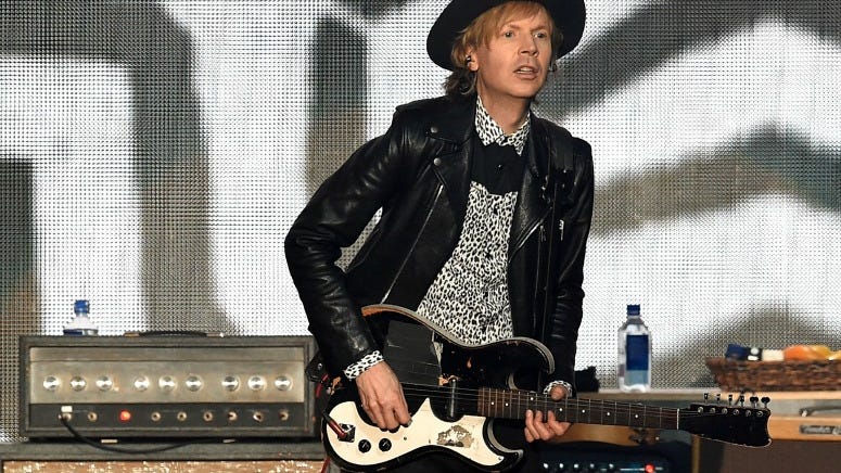 Beck Leads an All-Star Group to Perform "Tarantula" on 'The Late Late Show'