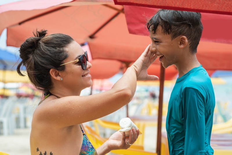 This summer, wearing sunscreen is a whole vibe.