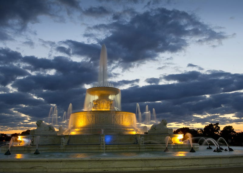 Scott Memorial Fountain on Detroit's Belle Isle