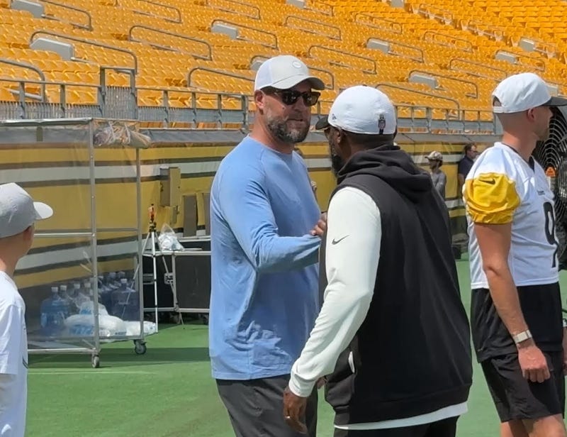Ben Roethlisberger and Mike Tomlin