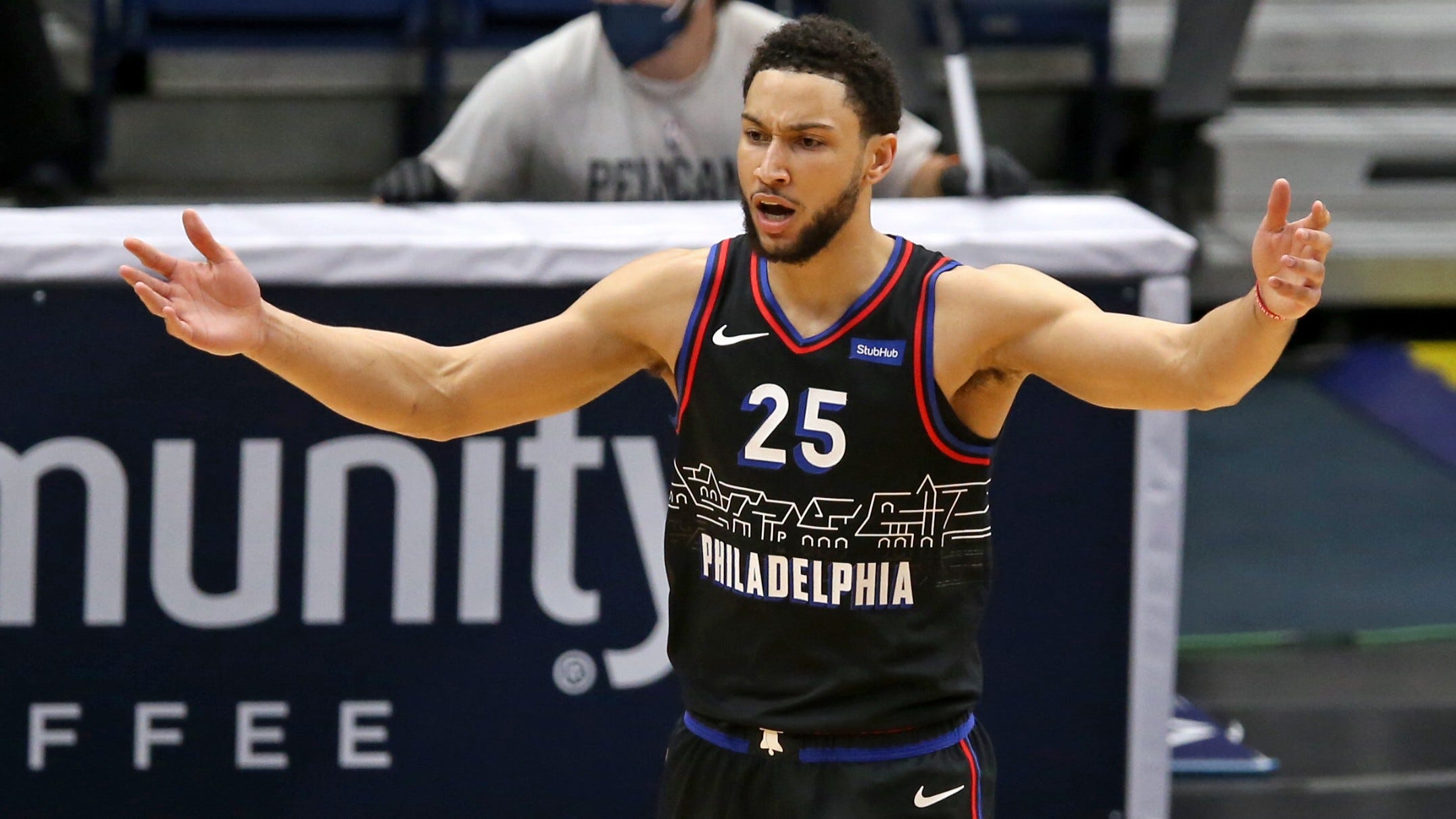 Will Ben Simmons play in the Sixers home opener? That's anyone's guess