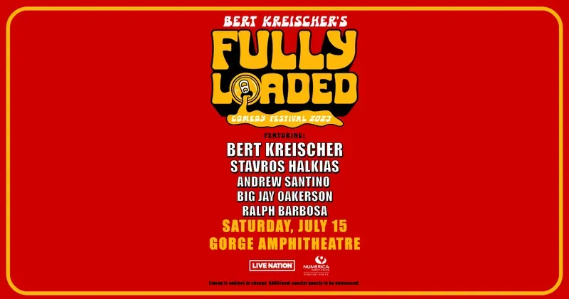 Win Tickets To Bert Kreischer's Fully Loaded Comedy Festival