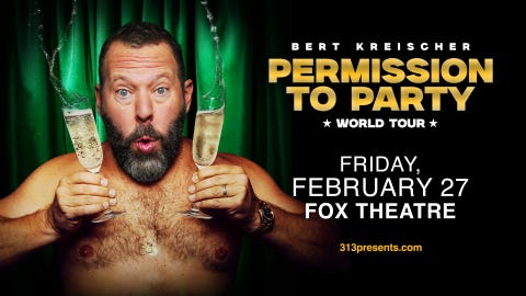 Bert Kreischer at the Fox Theatre