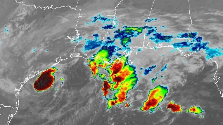 Tropical Storm Beta to Keep Dumping Rain in Louisiana