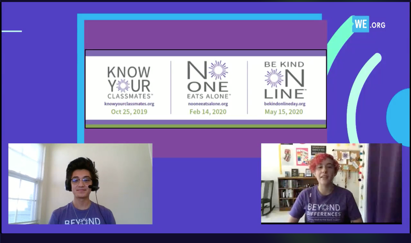 A virtual event for the nonprofit Beyond Differences