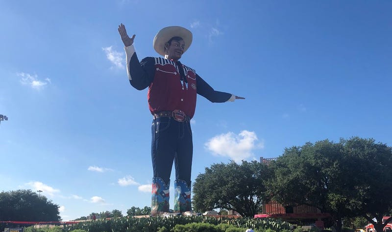 Big Tex will be maskless at this year's State Fair of Texas