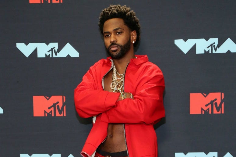 Big Sean poses in the Press Room during the 2019 MTV Video Music Awards