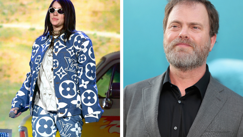 Billie Eilish Does ‘The Office’ Trivia With Rainn Wilson: “What Song Did You Write for Dwight?”