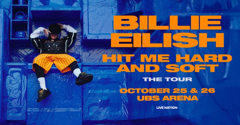Listen for a Chance to Win Tickets to See Billie Eilish at UBS Arena