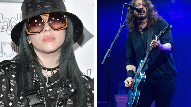 Dave Grohl and His Daughter Supported Billie Eilish From the ‘Ellen’ Audience