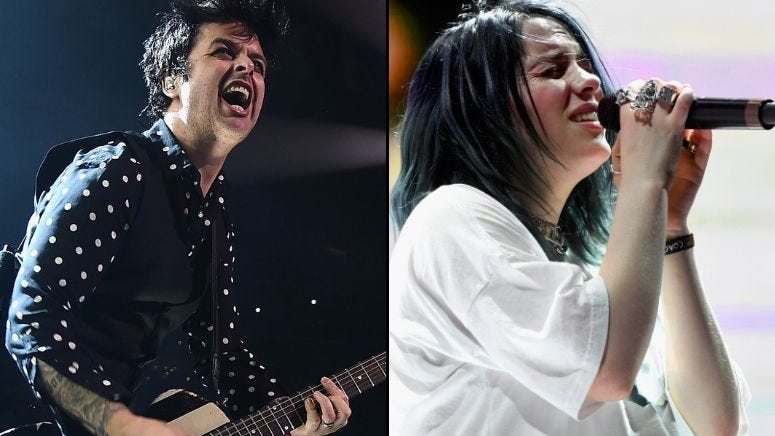 That Time Billie Joe Armstrong of Green Day Met Billie Eilish