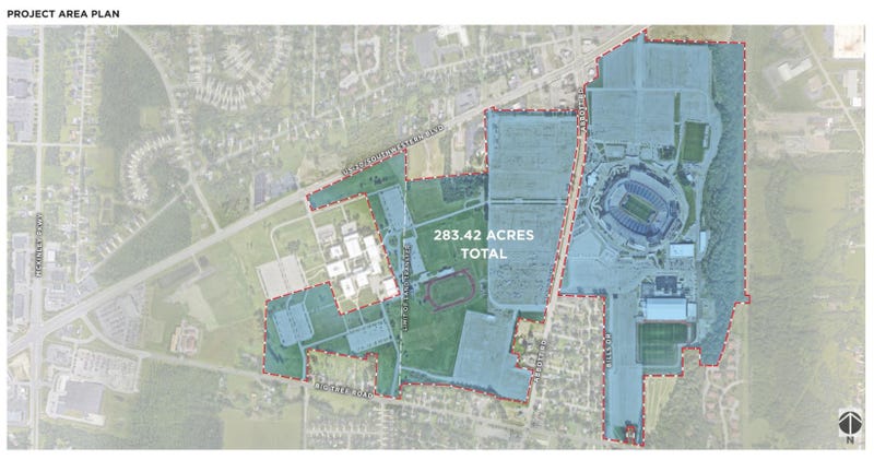 Bills stadium project area plan