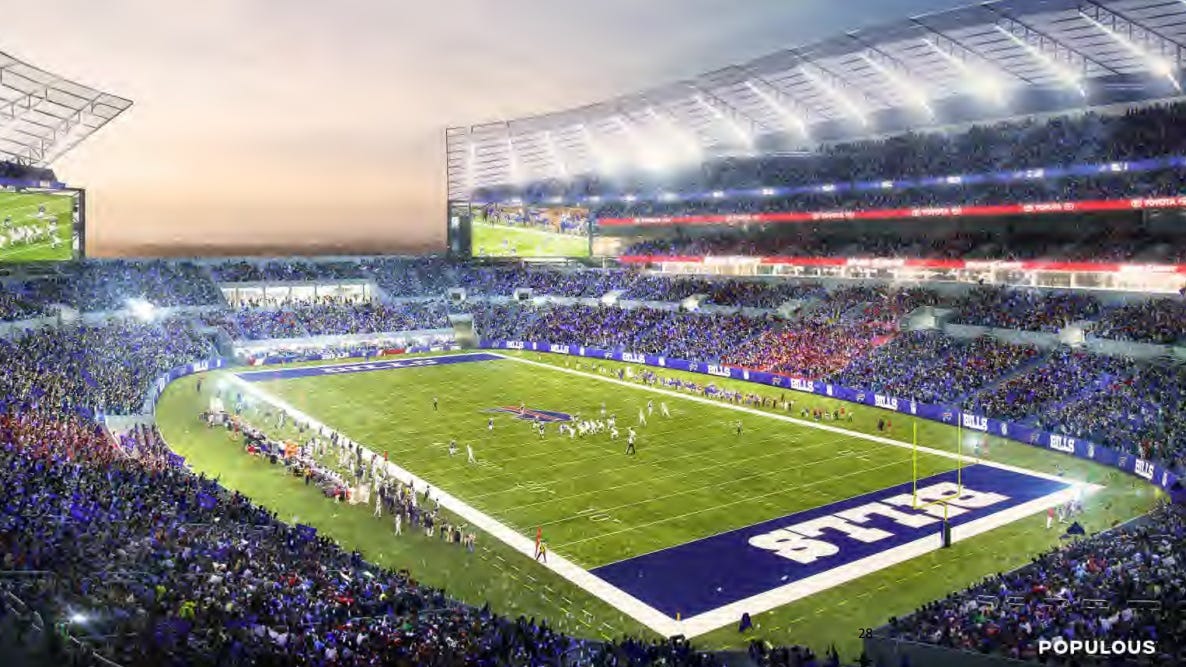 Done deal; Agreement is reached on new Bills stadium in Orchard Park