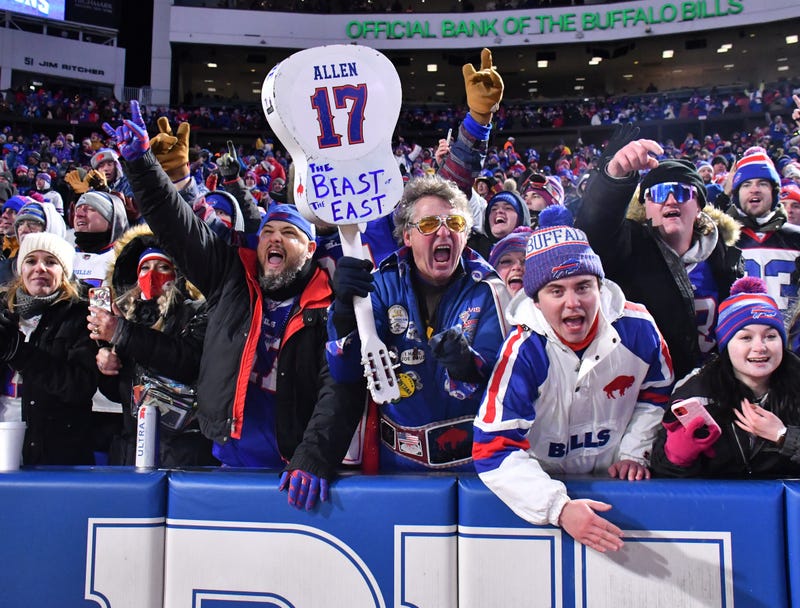 Bills Elvis celebrates a win