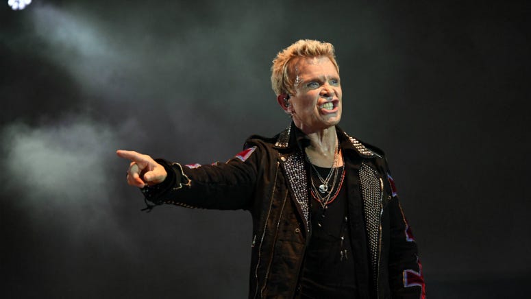 Billy Idol Becomes A U.S. Citizen