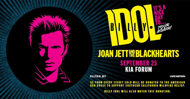 Billy Idol and Joan Jett & The Blackhearts 9/25/25